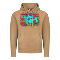 Vintage Camel gemstone serape glitter background Vintage Hoodie - JahusDesignShop