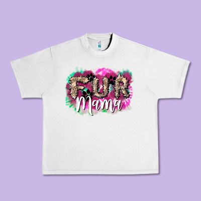 Fur Mama Urban Heavy Tee Designed By Nancycooperartshop