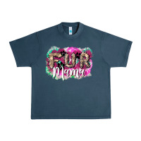 Midnight Navy fur mama Urban Heavy Tee - NancyCooperArtShop