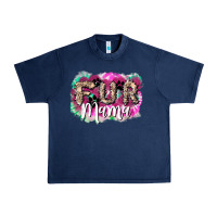 Navy fur mama Urban Heavy Tee - NancyCooperArtShop