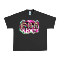 Pigment Black fur mama Urban Heavy Tee - NancyCooperArtShop