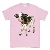Bubblegum Pink Holstein Calf Classic Tee - LillyAllenDesigns