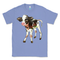 Colony Blue Holstein Calf Classic Tee - LillyAllenDesigns