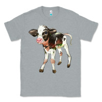 Heather Grey Holstein Calf Classic Tee - LillyAllenDesigns