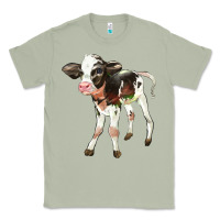 Matcha Holstein Calf Classic Tee - LillyAllenDesigns
