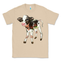 Mushroom Holstein Calf Classic Tee - LillyAllenDesigns