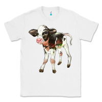 White Holstein Calf Classic Tee - LillyAllenDesigns