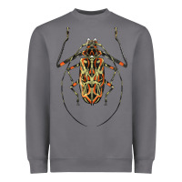 Storm Acrocinus Beetle Illustrations Heavyweight Sweatshirt - LillyAllenDesigns