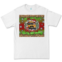White Christmas school bus Premium Tee - texasbilliewilder