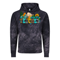 Cloud Black wife mom teacher with sunflowers Vintage Hoodie - AdoDesignShop
