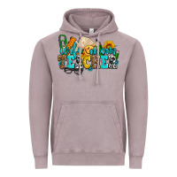 Vintage Zinc wife mom teacher with sunflowers Vintage Hoodie - AdoDesignShop