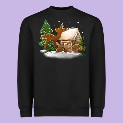 Christmas Cookies Heavyweight Sweatshirt Designed By Jasminsmagicworld