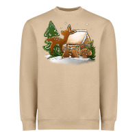 Mushroom Christmas cookies Heavyweight Sweatshirt - Jasminsmagicworld