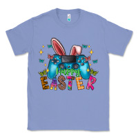 Colony Blue Happy Easter Gamer Classic Tee - CowhideDigitalArt
