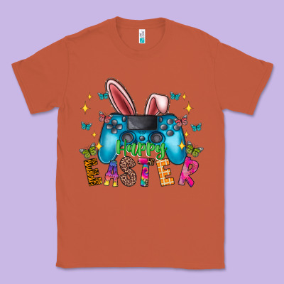 Happy Easter Gamer Classic Tee Designed By Cowhidedigitalart