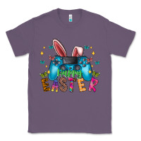 Lavender Happy Easter Gamer Classic Tee - CowhideDigitalArt