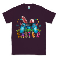 Plum Happy Easter Gamer Classic Tee - CowhideDigitalArt