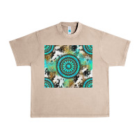 French Oak gemstone leopard cowhide Urban Heavy Tee - NancyCooperArtShop