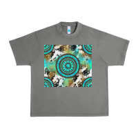 Tornado gemstone leopard cowhide Urban Heavy Tee - NancyCooperArtShop