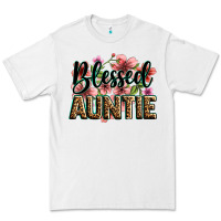 White flowers blessed auntie Premium Tee - Zillion Design Studio