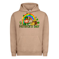 Pigment Burro St. Patrick's Day Elf with elements Urban Hoodie - HowdyJamesFarm