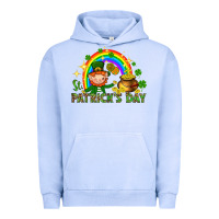Pigment Grape Ice St. Patrick's Day Elf with elements Urban Hoodie - HowdyJamesFarm