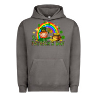 Pigment Tornado St. Patrick's Day Elf with elements Urban Hoodie - HowdyJamesFarm
