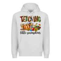Dove Grey Teaching Little Pumpkins Premium Hoodie - texasbilliewilder