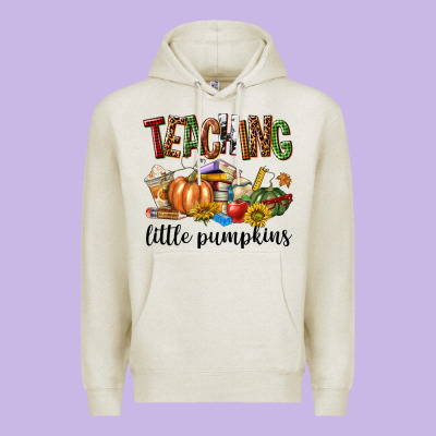 Teaching Little Pumpkins Premium Hoodie Designed By Texasbilliewilder