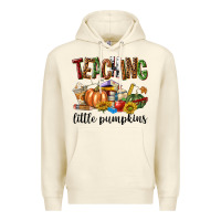 Sandshell Teaching Little Pumpkins Premium Hoodie - texasbilliewilder