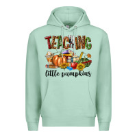 Seafoam Teaching Little Pumpkins Premium Hoodie - texasbilliewilder