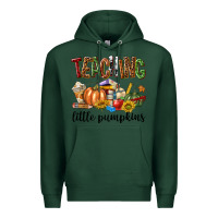 Sports Green Teaching Little Pumpkins Premium Hoodie - texasbilliewilder