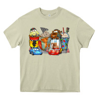 Mossy cartoon characters coffee cups Heavy Core Tee - Zillion Design Studio
