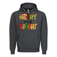 Smoke merry and bright Zipper Hoodie - MaliasSmallBusiness