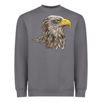 Storm American White Sea Eagle Head Heavyweight Sweatshirt - LillyAllenDesigns