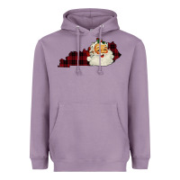 Lavender Kentucky Santa Ho Ho Heavyweight Hoodie - Bettercallsaul