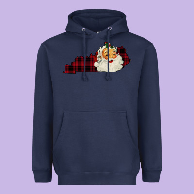 Kentucky Santa Ho Ho Heavyweight Hoodie Designed By Bettercallsaul