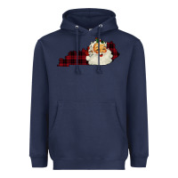 Navy Kentucky Santa Ho Ho Heavyweight Hoodie - Bettercallsaul