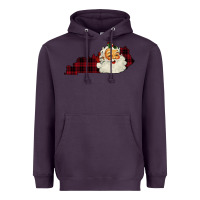 Plum Kentucky Santa Ho Ho Heavyweight Hoodie - Bettercallsaul