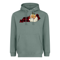 Sage Kentucky Santa Ho Ho Heavyweight Hoodie - Bettercallsaul