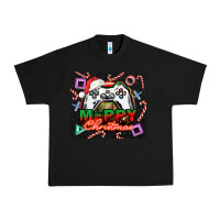 Black gamer merry christmas Urban Heavy Tee - NancyCooperArtShop