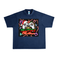 Navy gamer merry christmas Urban Heavy Tee - NancyCooperArtShop