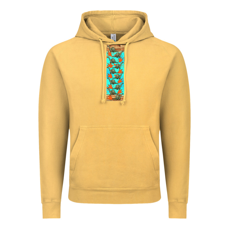 Dinosaur Brontosaurus Pen Wrap Vintage Hoodie by Artiststas | Teevron