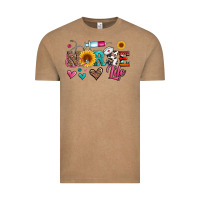 Vintage Coffee western nurse life Vintage Tee - Artiststas