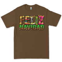 Cacao feliz navidad with pattern Premium Tee - texasbilliewilder