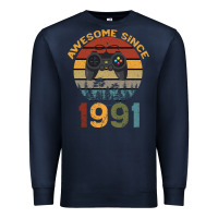 Navy Awesome Since 1991 Premium Sweatshirt - Bettercallsaul