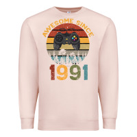 Pale Pink Awesome Since 1991 Premium Sweatshirt - Bettercallsaul
