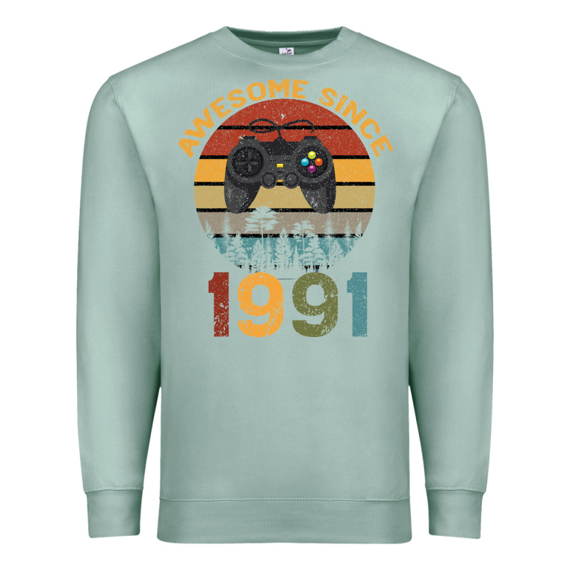 Awesome Since 1991 Premium Sweatshirt by Bettercallsaul | Teevron