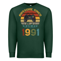 Sports Green Awesome Since 1991 Premium Sweatshirt - Bettercallsaul