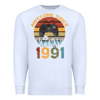 White Awesome Since 1991 Premium Sweatshirt - Bettercallsaul
